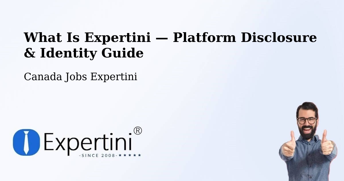 What Is Expertini — Platform Disclosure & Identity Guide – Millbrook